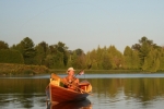  Fishing Wooden Adirondack Guide boat