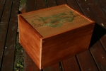 memory box brass inlay