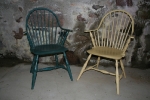 Continuous arm chairs